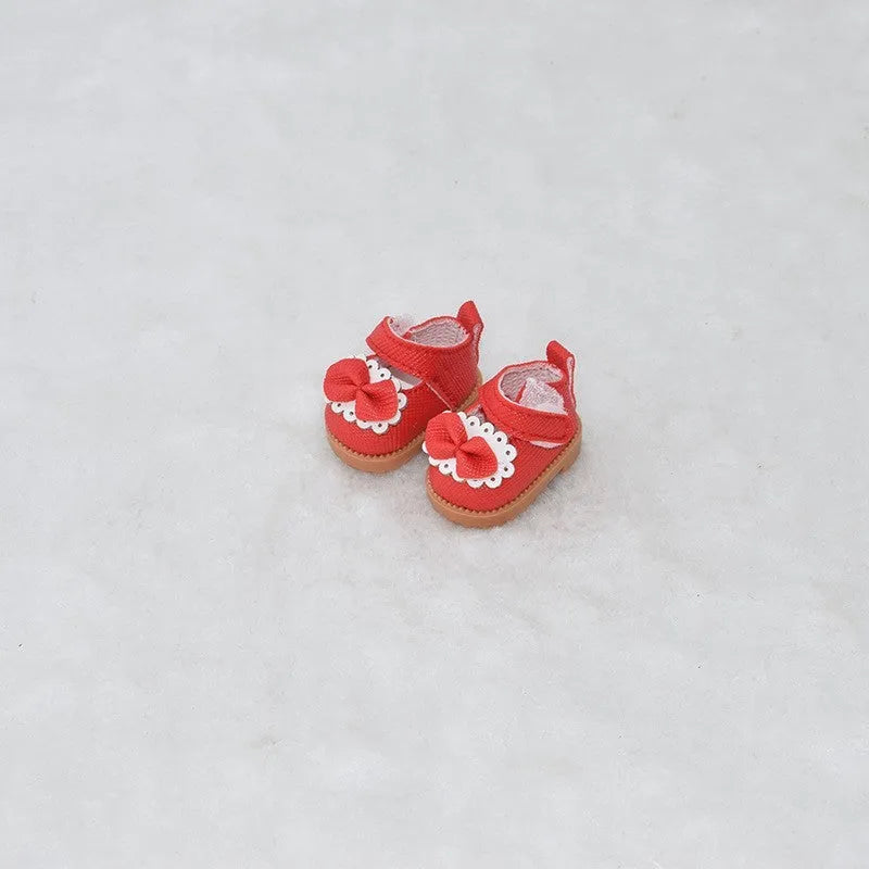17cm doll replacement shoes in multiple styles from 3.5cm to 3.8cm PU footwear