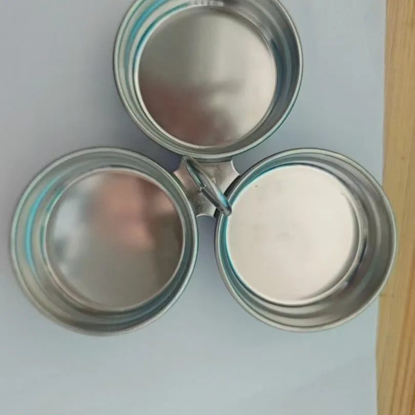 Mini heart-shaped egg steamer made from stainless steel for boiling and stewing eggs
