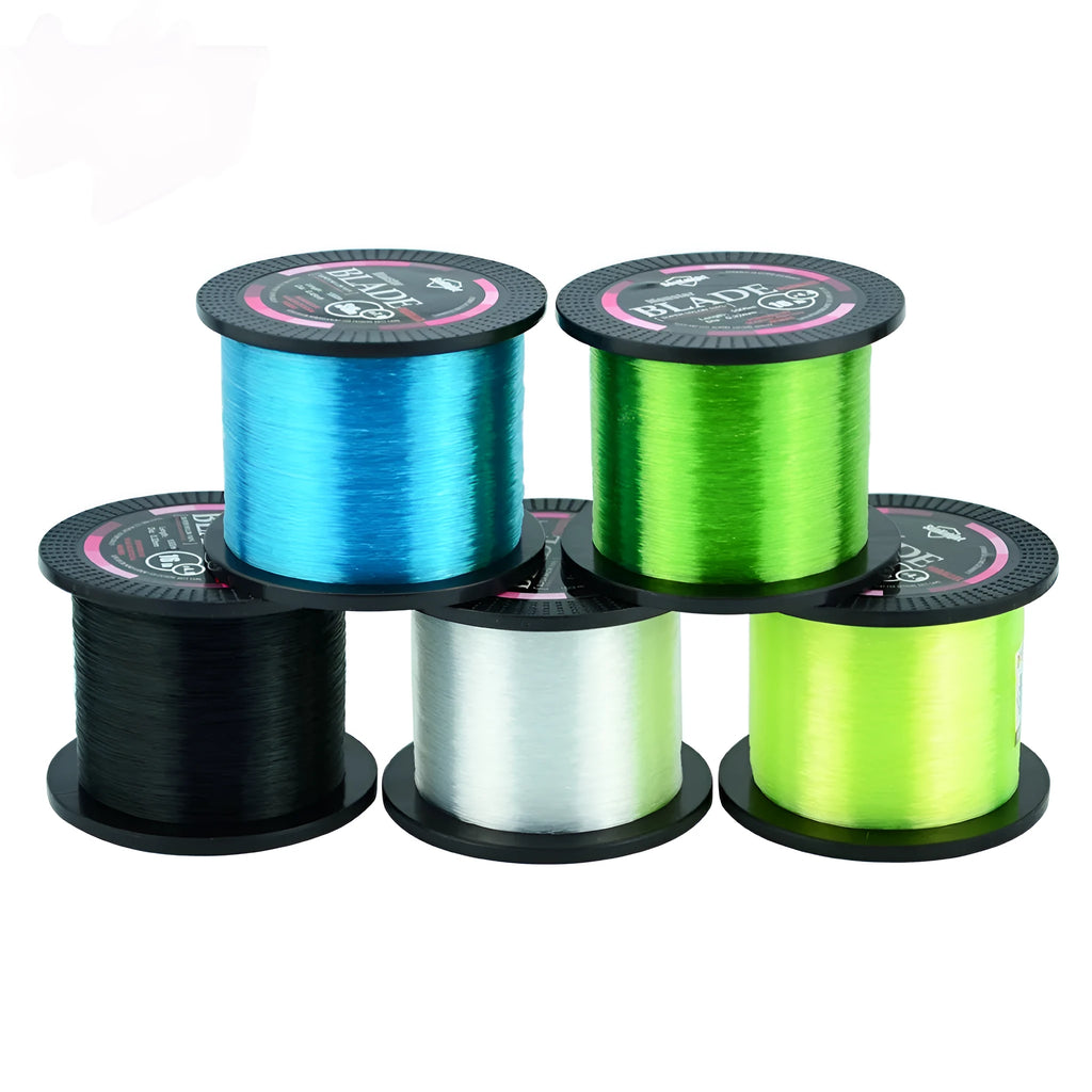 Seaknight1000 M nylon fishing line spool in multiple colours and sizes for fishing applications