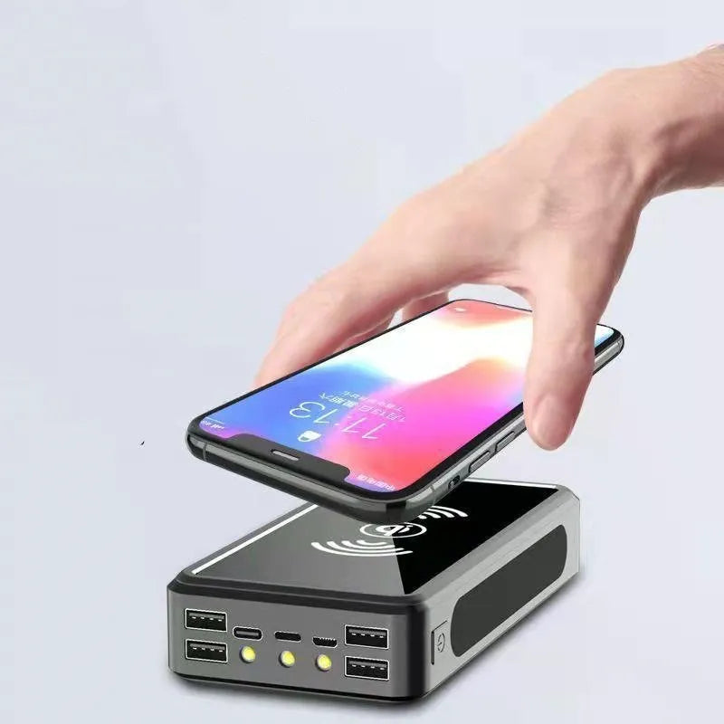 Outdoor camping power supply stall solar energy with digital display and flashlight in multiple colours