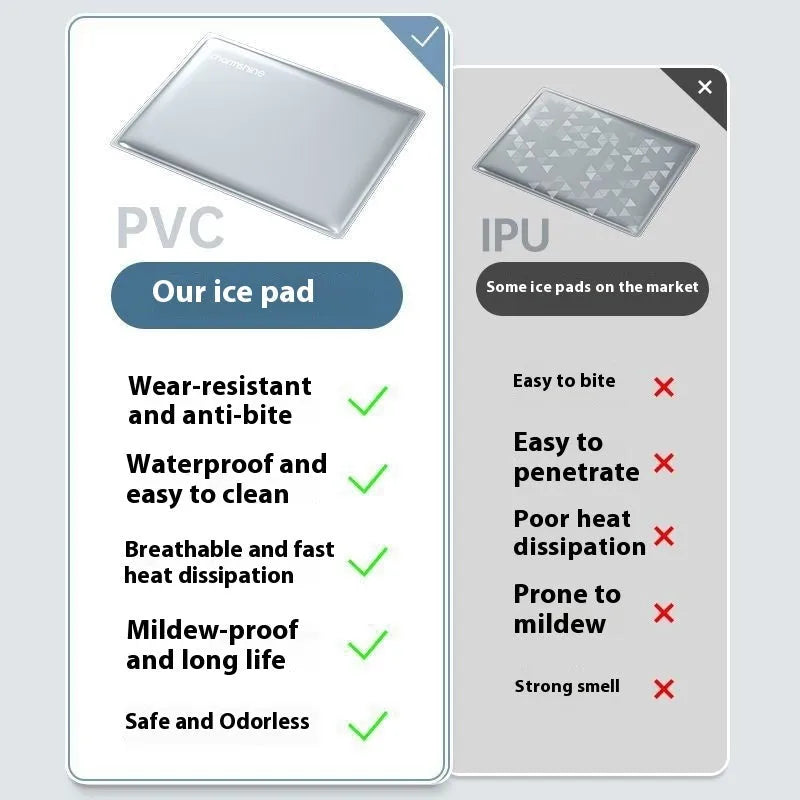 Dog Ice Pad Summer Cooling Sleeping Mat gel pet cooling mat 30x40cm 40x50cm 50x60cm 60x90cm