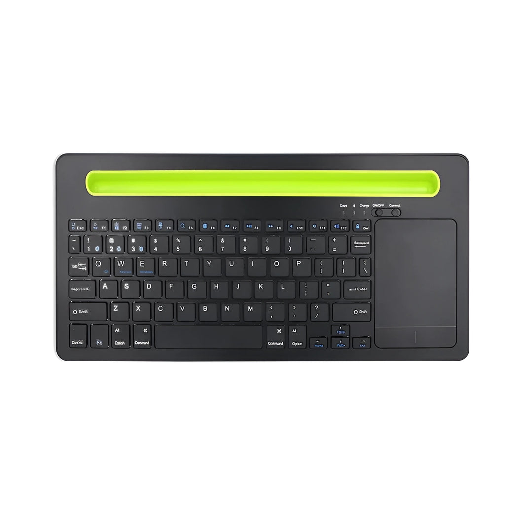 Universal touch keyboard for tablet phones Black 78 keys with touchpad Bluetooth 3.0