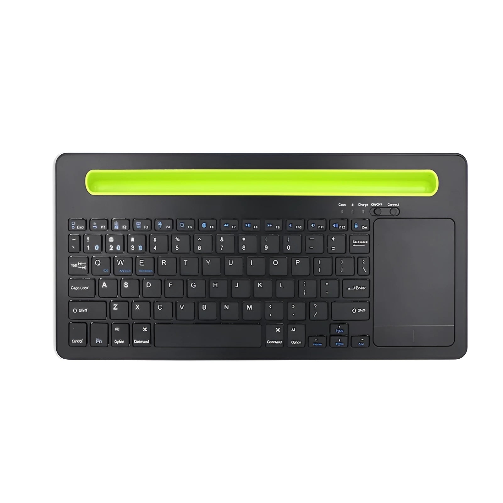 Universal touch keyboard for tablet phones Black 78 keys with touchpad Bluetooth 3.0