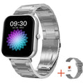 ZL54C smart watch in black, pink, or silver with AMOLED screen displaying health metrics.