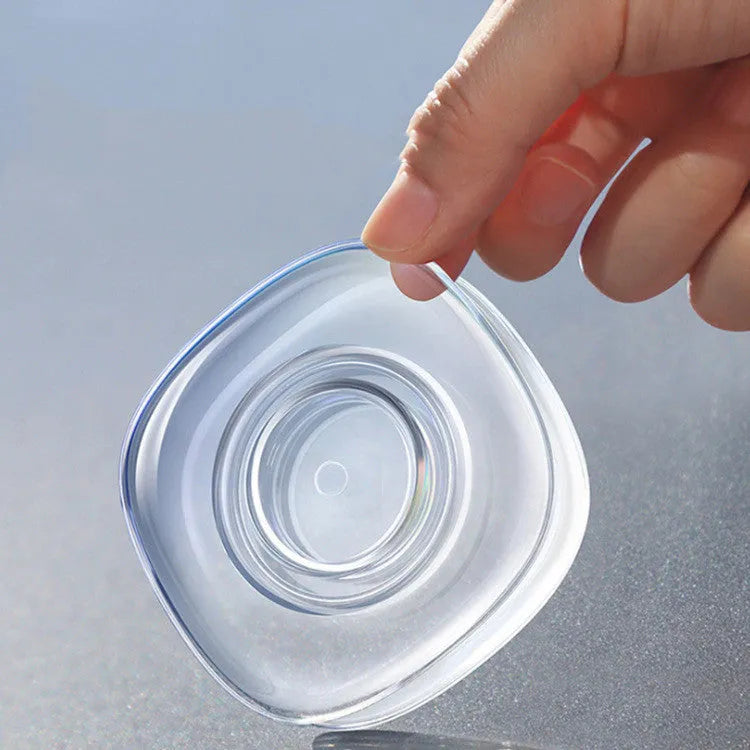 Transparent nano gel pad paper, circle and square silicone stickers for holding phone