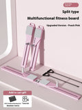Purple and pink multifunctional split skiing machine trainer measuring 85cm