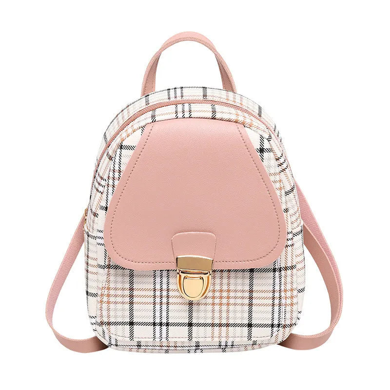 Diagonal one shoulder phone bag in PU leather available in five colours