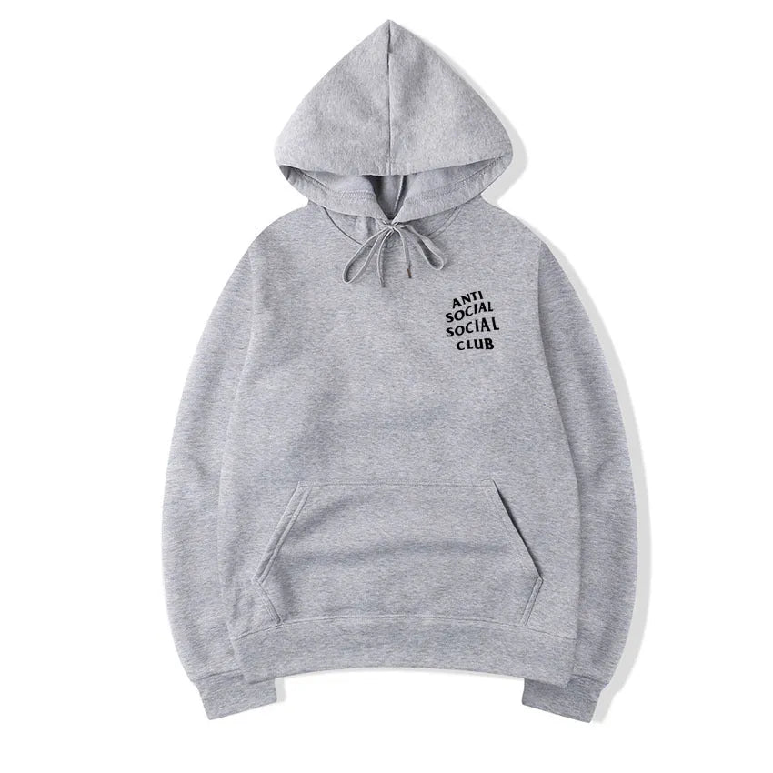 Autumn winter loose hooded couple sweater in solid colour pullover style for men women