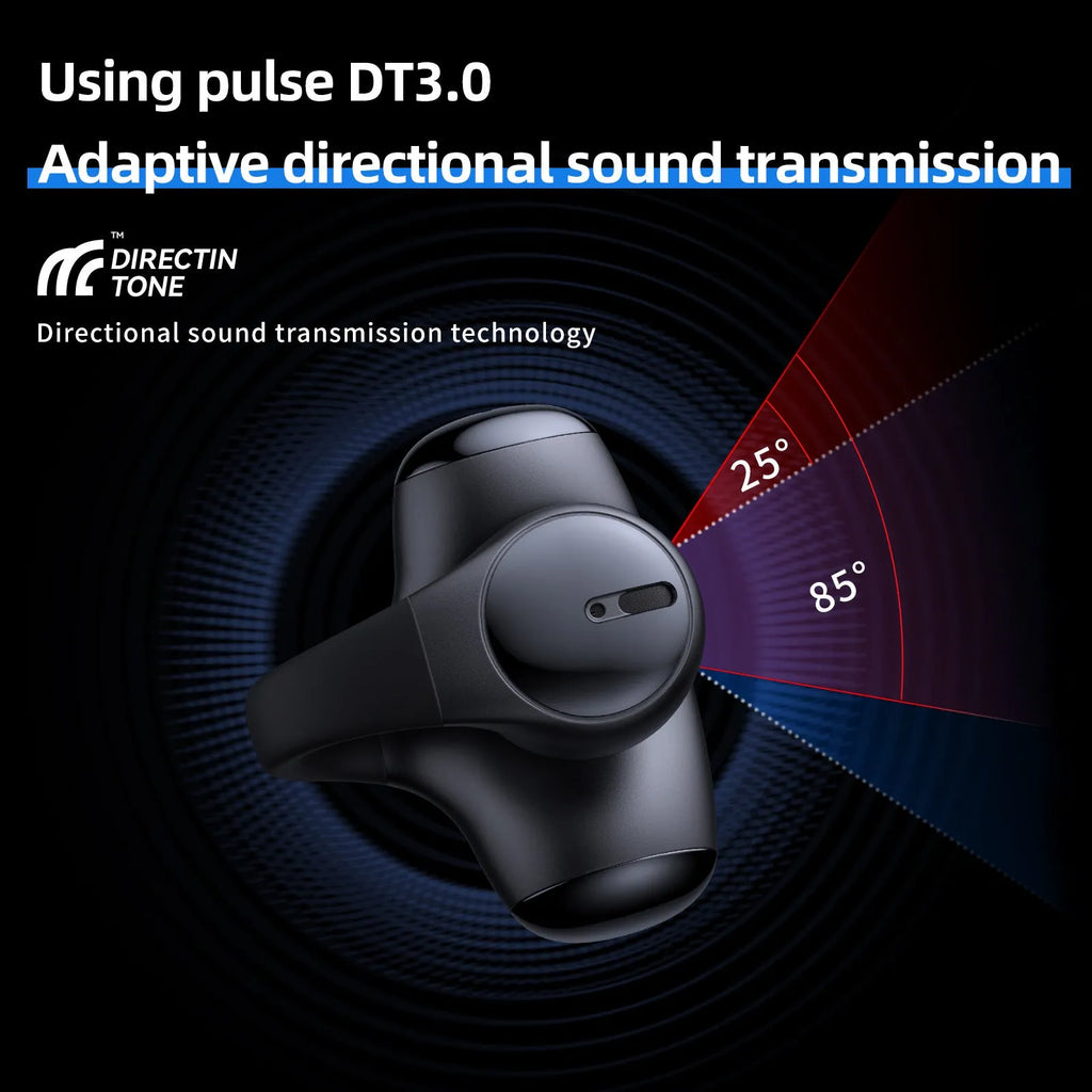 T306 Bluetooth gaming sports headset in black or white with ear-hook design