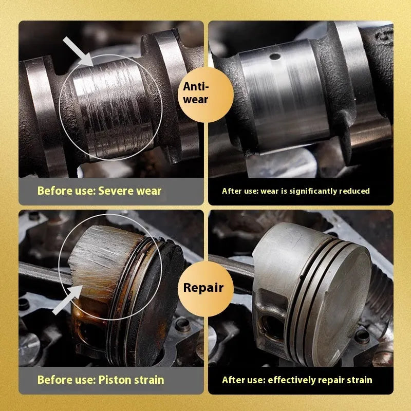 60ml engine anti-wear protective agent in white packaging for petrol and diesel engines
