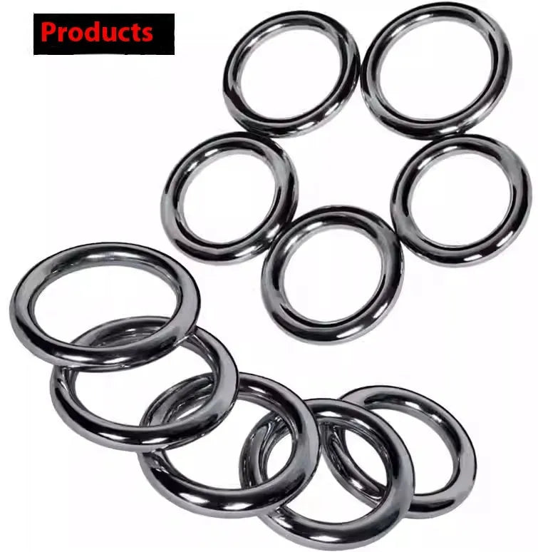 Wing Chun Iron Arm Steel Training Ring in three sizes with electroplated finish