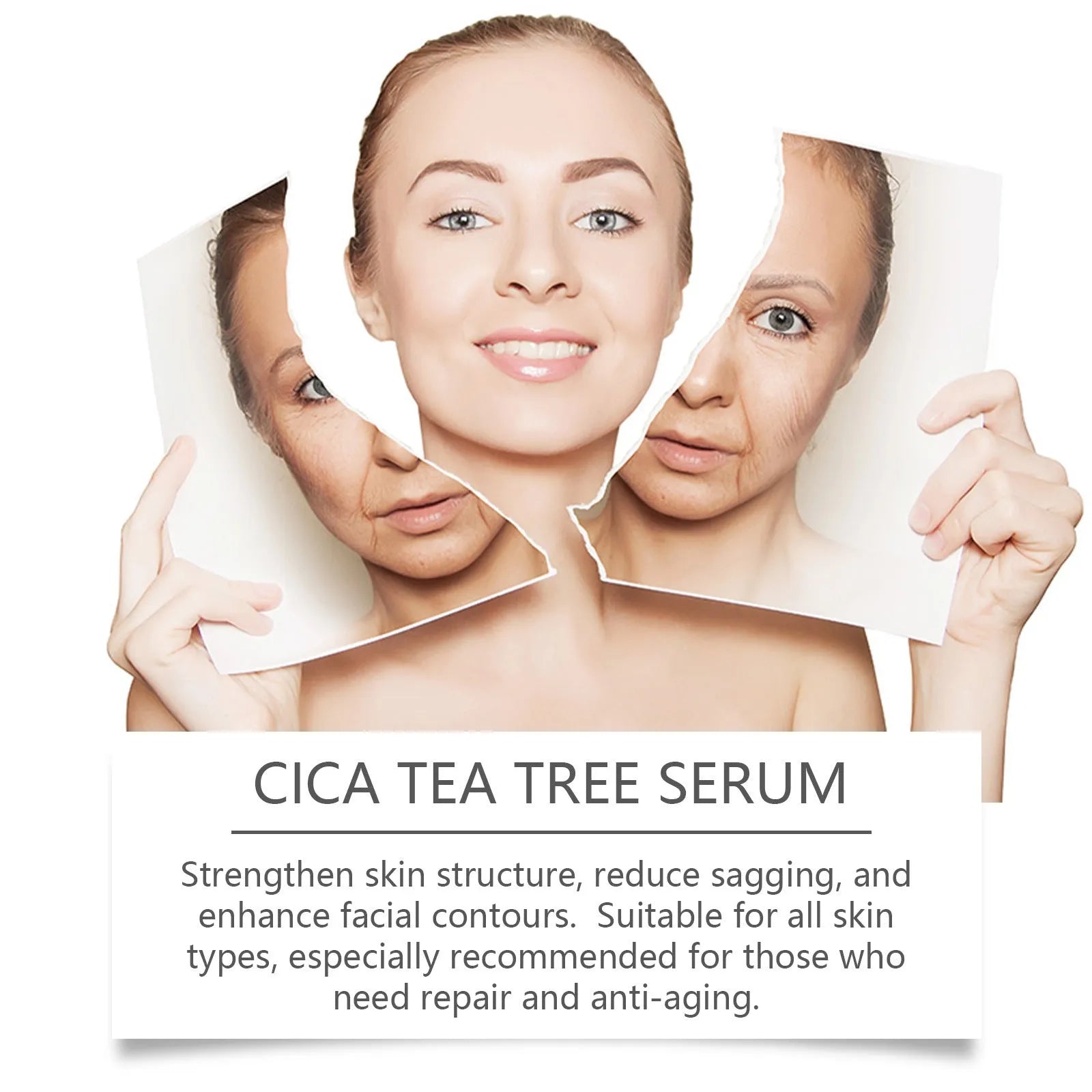 Centella Asiatica Firming Care Solution 30ml nursing facial serum bottle