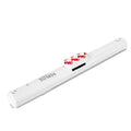 Infrared sensor battery LED wall light with magnetic mount showing cylindrical white housing