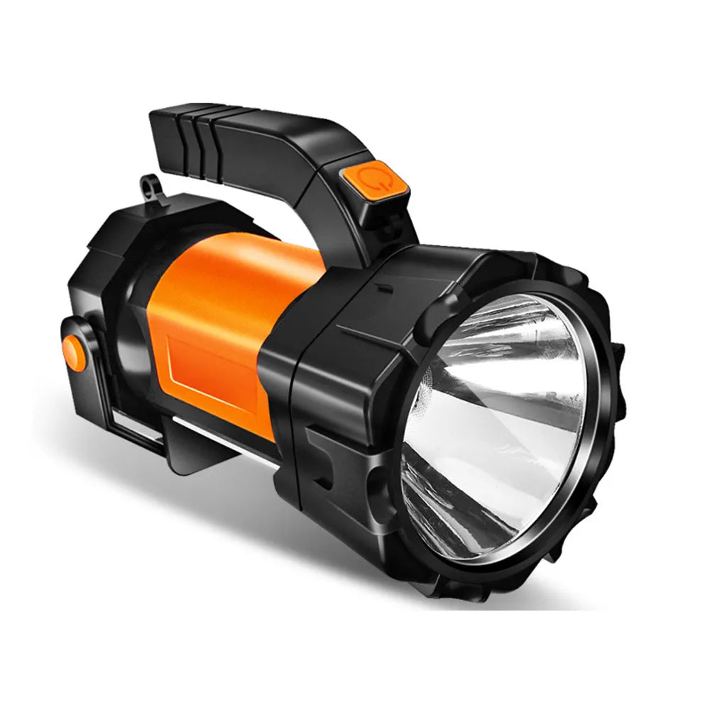Multifunctional strong light portable camping lamp with USB charging and removable battery, 1000/2000 lumens