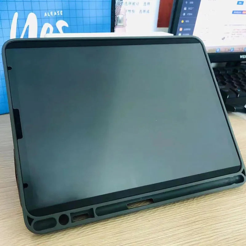 11-inch magnetic detachable PET painting film for iPad with application tools.
