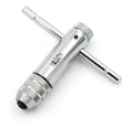M3-M8 adjustable ratchet hand tap wrench set two pieces tool steel metric threading tool