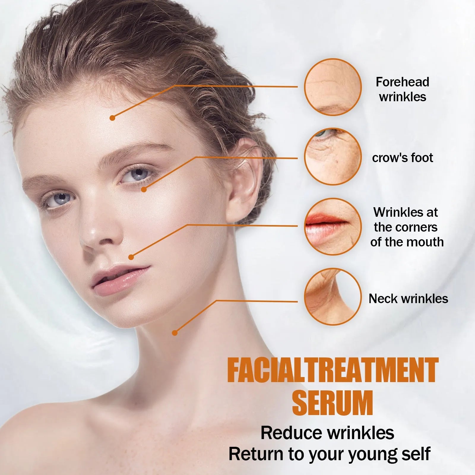 30ml retinol anti-wrinkle essence spray bottle in box with vitamin A formula for fine line reduction