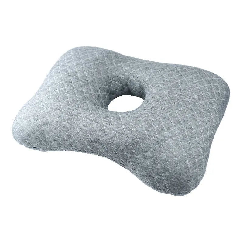 Adult single hole ear pillow for beauty salon procedures with detachable cover options