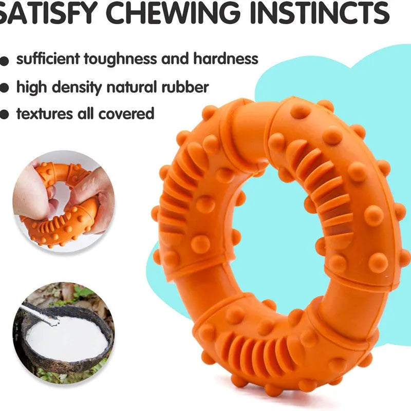 13cm lightweight hollow dog fetching stick toy in blue orange red colours for outdoor play