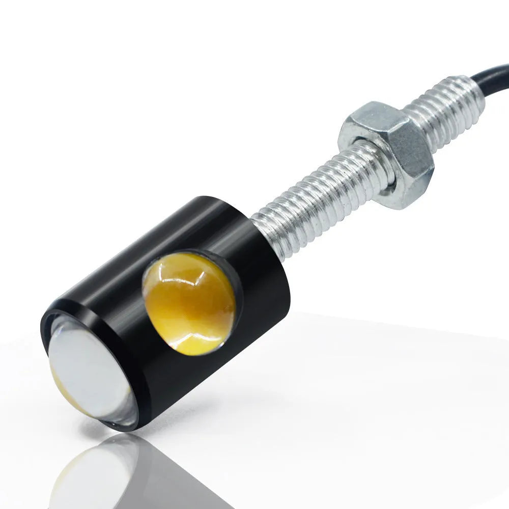 LED license plate light with aluminum shell for GM vehicles, available in 5 colours