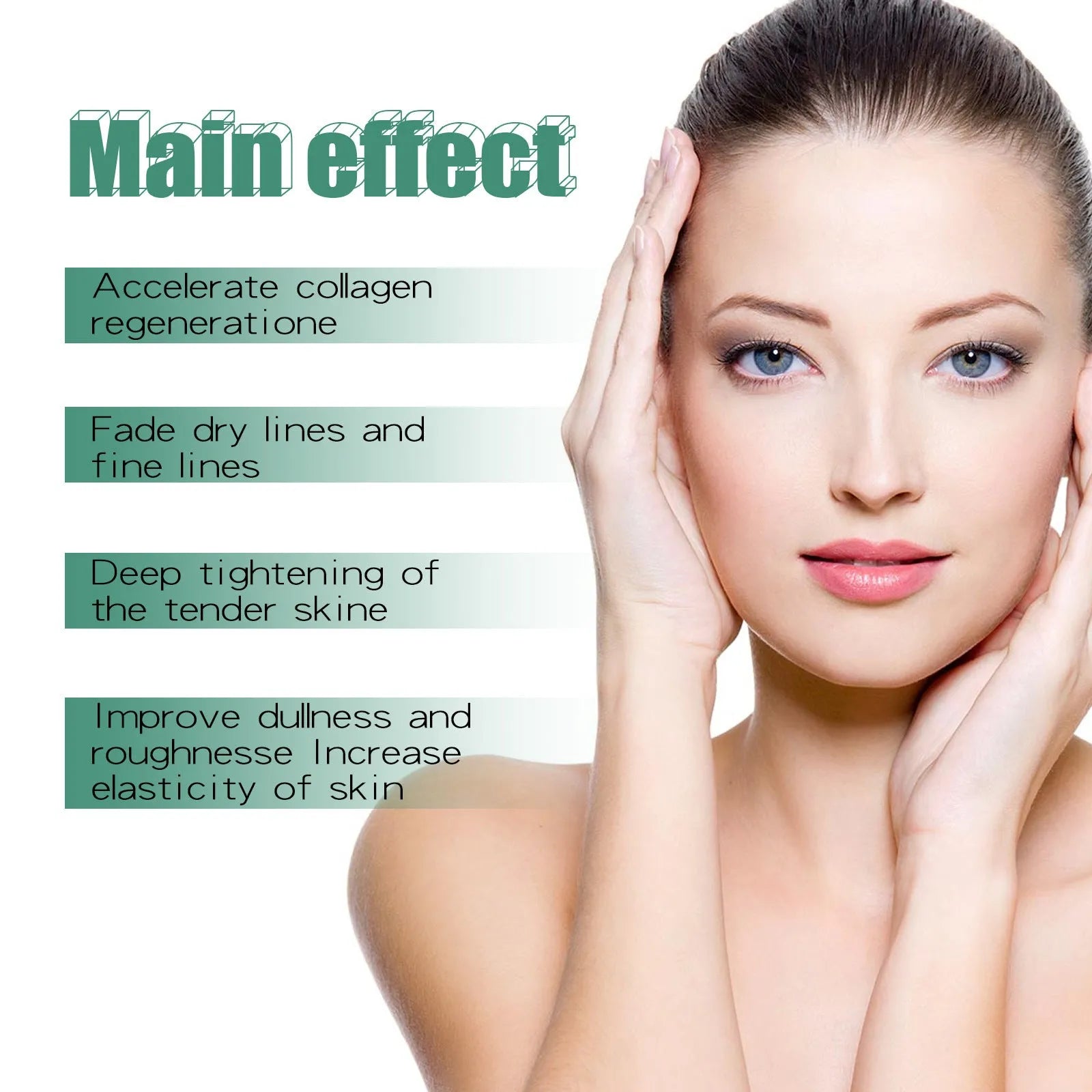 30g anti-ageing anti-wrinkle face cream jar with hydrating properties
