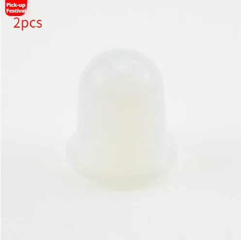 Transparent silicone cupping cup 55mm for vacuum suction meridian therapy