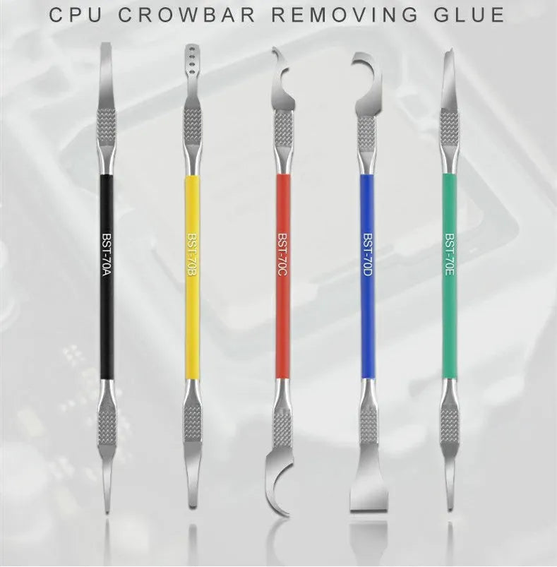 Stainless steel plastic tool knife disassembler with 0.07mm blade thickness for workshop maintenance