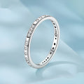 SCR1157 Moss Password I Love You sign silver alloy ring with oxidised black finish.