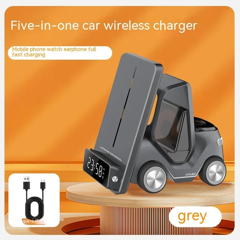 15W three-in-one wireless charging bracket for kitchen appliances in four colour options