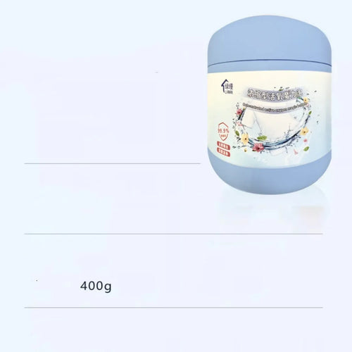 400g bottle of active oxygen bleaching powder for household laundry stain removal