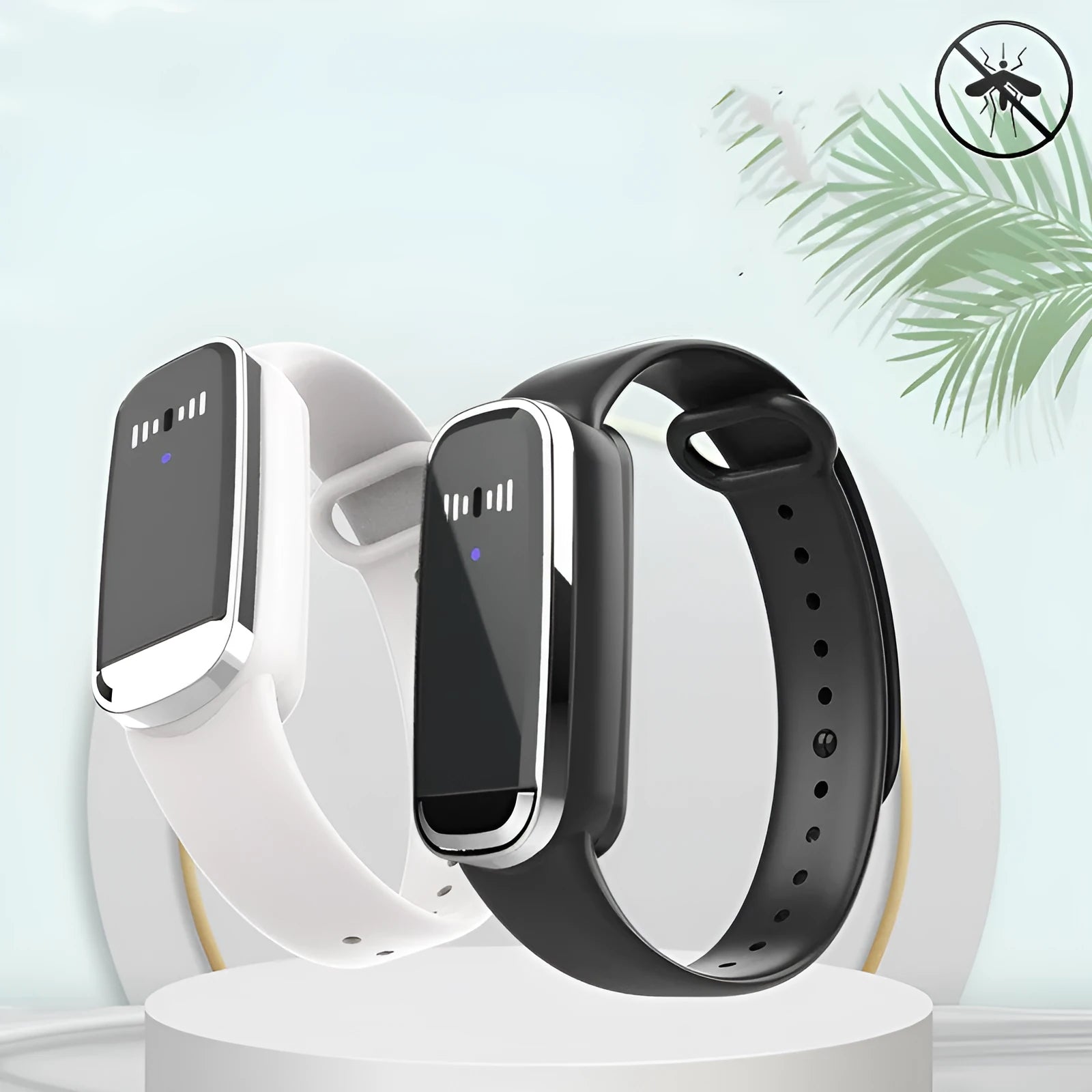 Ultrasonic mosquito repellent bracelet for pregnancy and baby safety with USB charging