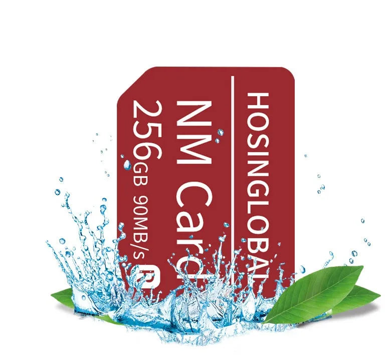 Huawei NM memory card 128GB in compact Nano Memory format with 90MB/s speed