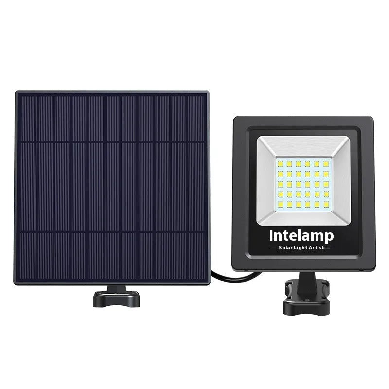 Outdoor waterproof solar LED courtyard light with IP65 rating in three lumen models