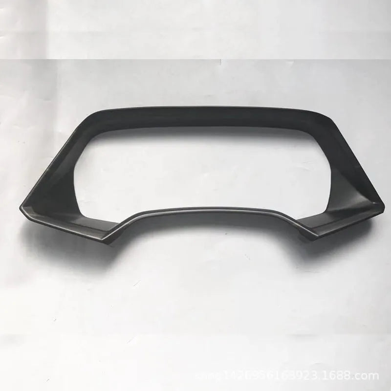 BMW X5 dashboard decorative frame in ABS plastic with peach wood or carbon fibre finish