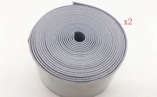 Flexible PVC wall corner protection tape in porcelain white, 3.8cm wide by 3.2m long