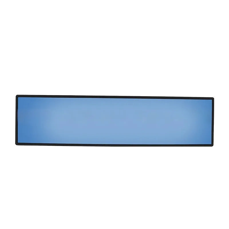 Large view car rear view mirror with HD glass blue filter and ABS cover