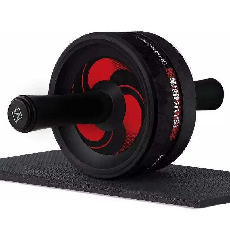 Abdominal wheel fitness equipment with quick-forming belly contracting roll in various colour options