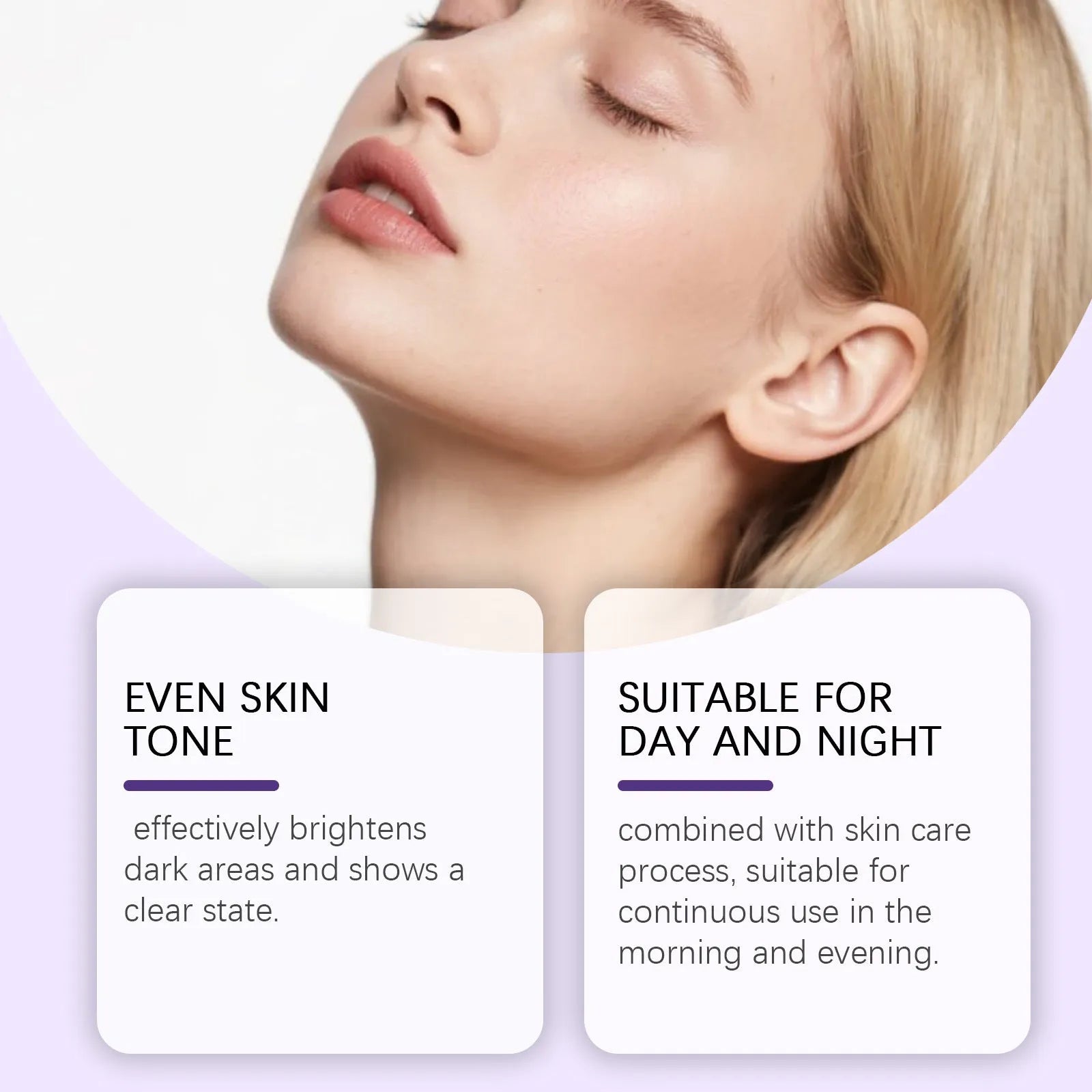 50g jar of skin care cream for moisturising, oil control, and pore refinement.