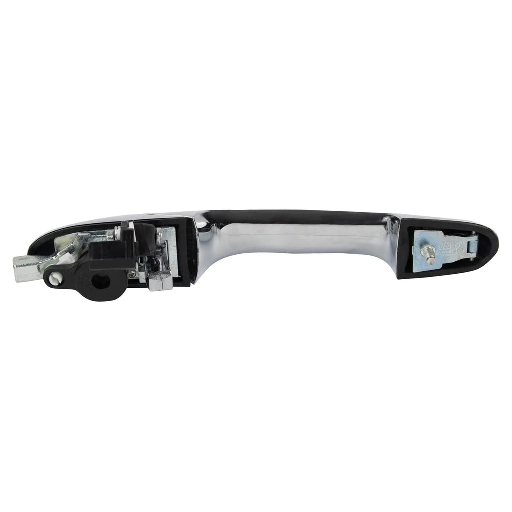 Fiat 500 car door handle replacement in black ABS plastic measuring 16.2cm long