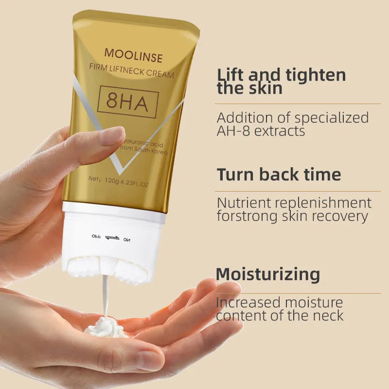 120ml neck roller cream jar with lifting and firming massage formulation for neck care
