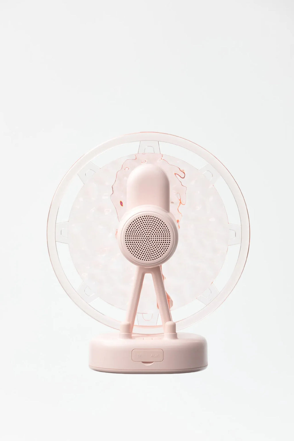 Pink and white Ferris wheel water ripple Bluetooth speaker atmosphere light with colourful lighting