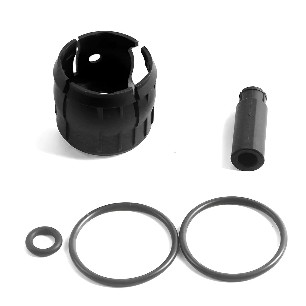 Black plastic gear lever accessory parts for Vauxhall Opel Saifeili, shown next to a scale.