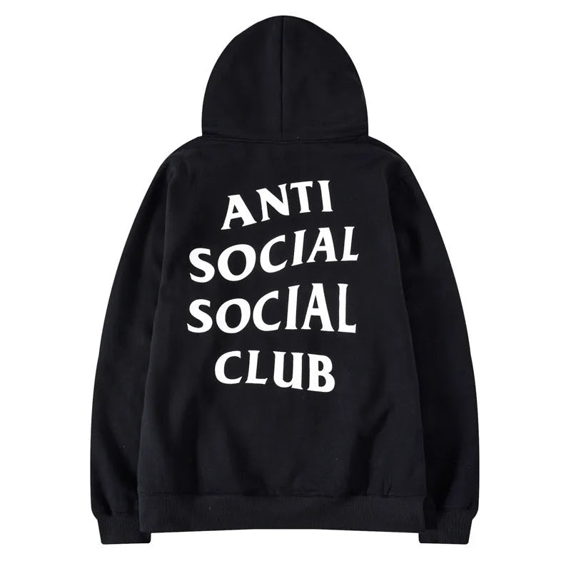 Autumn winter loose hooded couple sweater in solid colour pullover style for men women