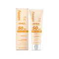 Clear zinc oxide sunscreen 80g tube with mineral protection and botanical extracts