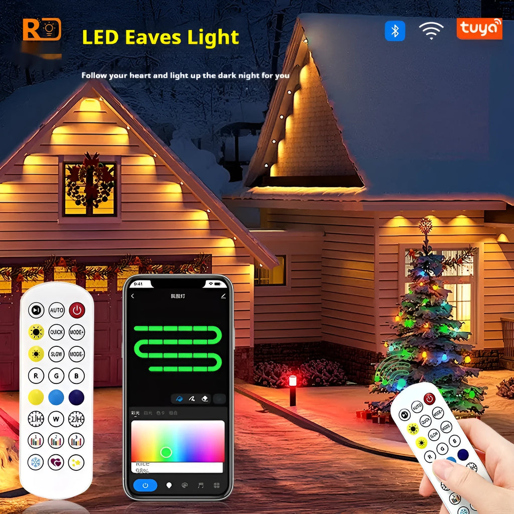 Outdoor string lights with solar system planet design and remote control for colour effects