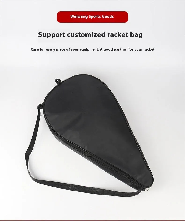 Oxford fabric tennis racket storage bag measuring 54x27x6cm in 420D material