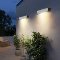 Waterproof outdoor wall lamp 300x80x60mm sand black minimalist design