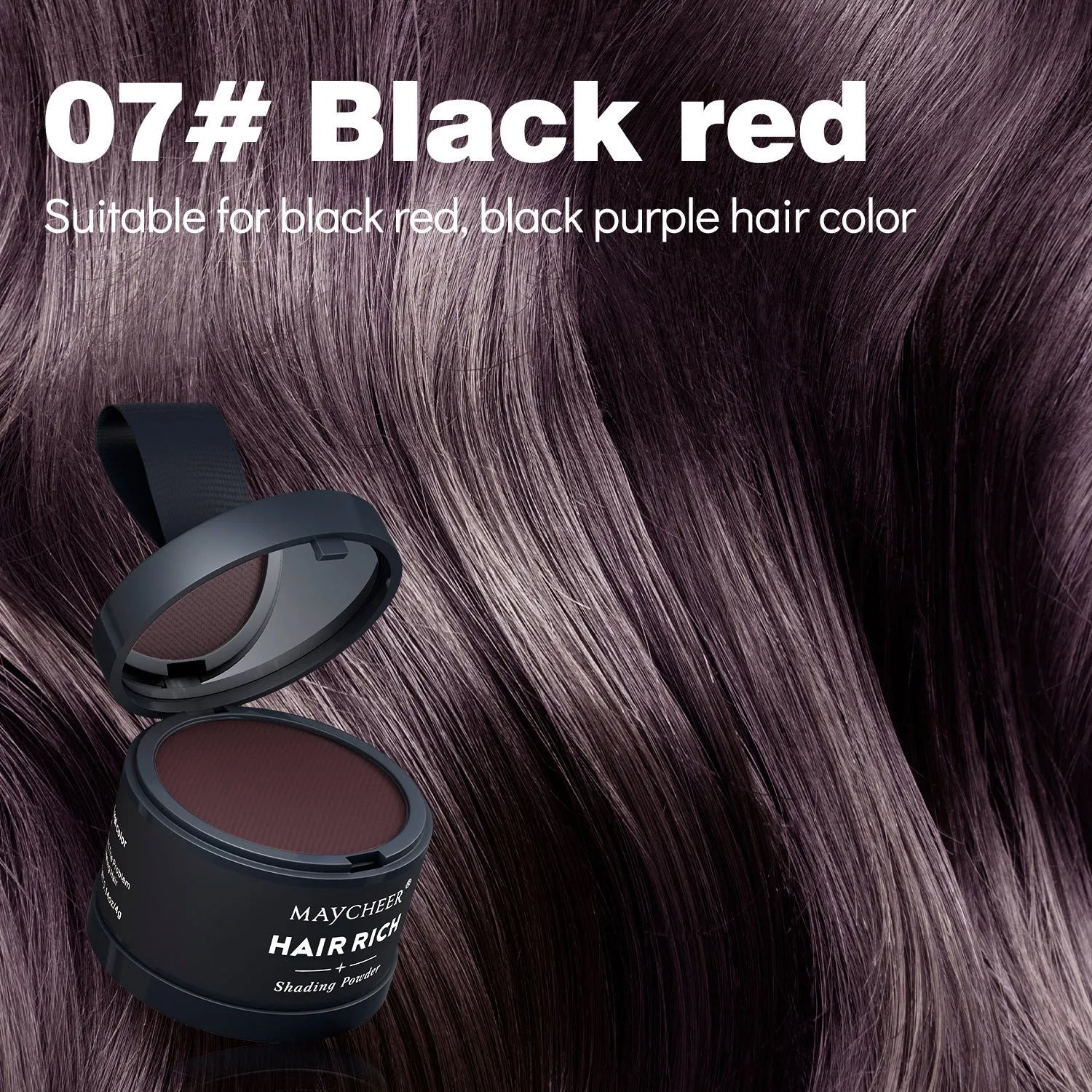 Hairline sculpting contour powder in plastic compact with dual-use brow and hairline fill, 4g net content
