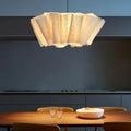 Handmade woven rustic Nordic chandelier for living room in three diameter sizes 400 600 800 mm low voltage