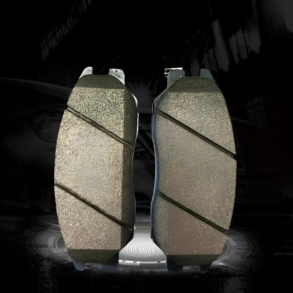 Brake pad for SsangYong Actyon and Korando Sports vehicles part numbers 4813009A10 4813008BA0